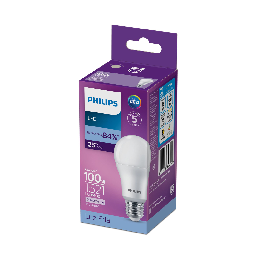 Foco LED Philips 16W luz fría